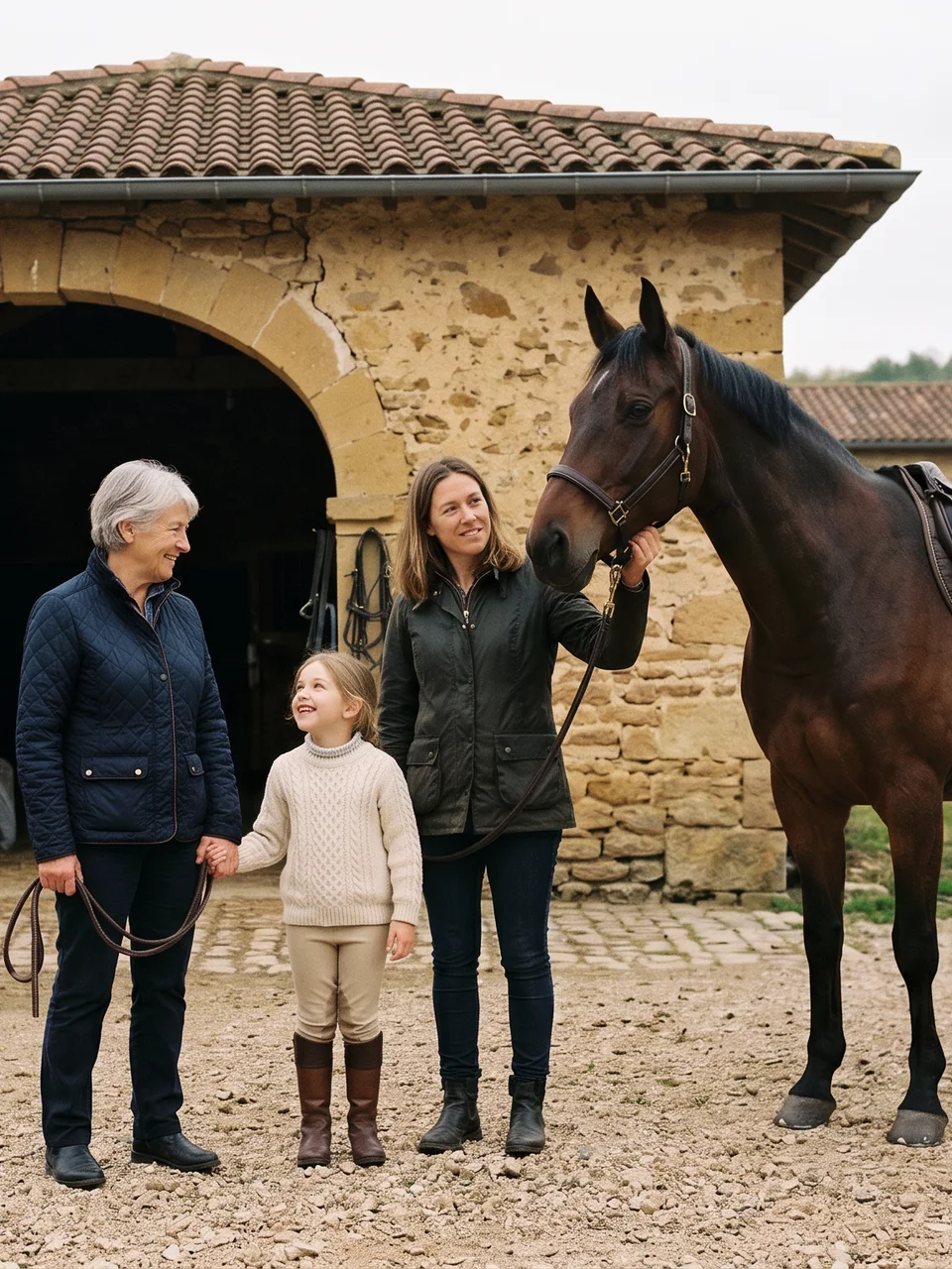 L'équipe, Écurie L'Évidence, centre équestre à Chênex